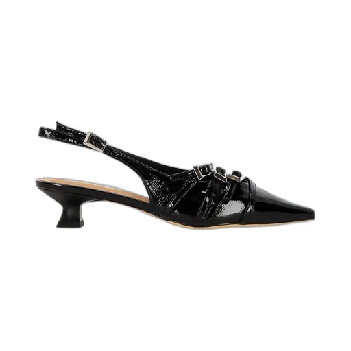 Buckled Slingback Sandals