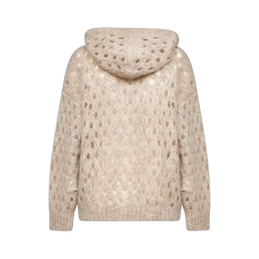 Zip-Up Hooded Cardigan