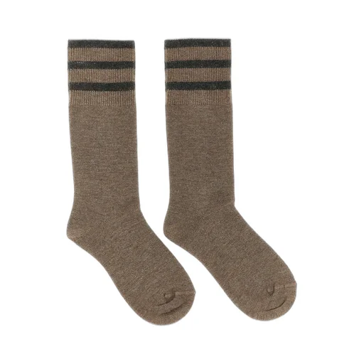Luxe Detailed Long Socks