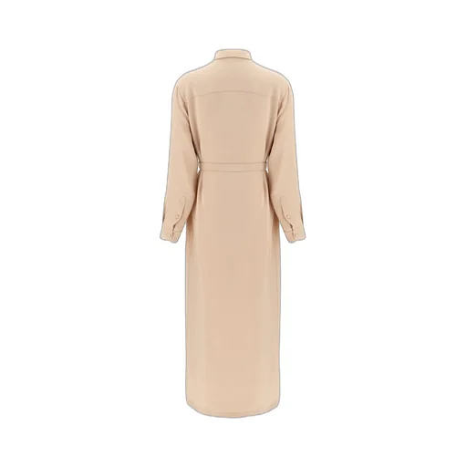 Tie-Waisted Workwear Dress