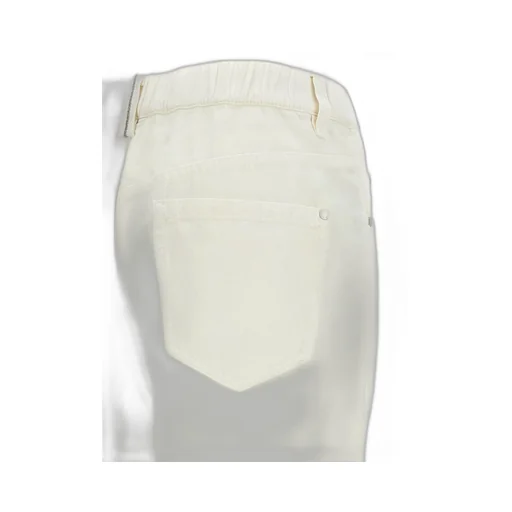 Monile-Detail Straight-Leg Trousers