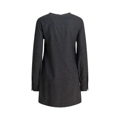 Long Sleeve Crewneck Dress