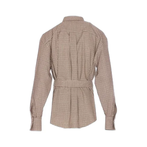 Long Sleeved Checked Shirt