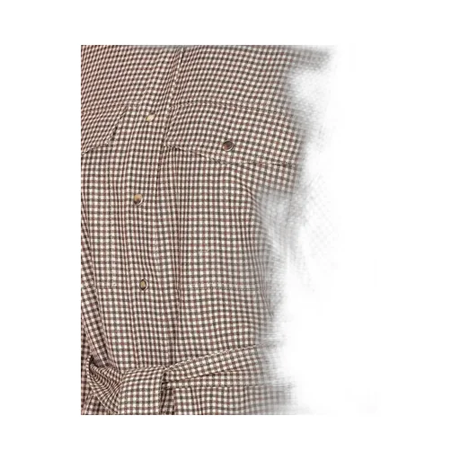Long Sleeved Checked Shirt