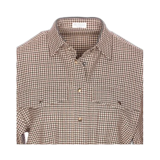 Long Sleeved Checked Shirt