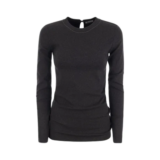 Embellished Crewneck Top
