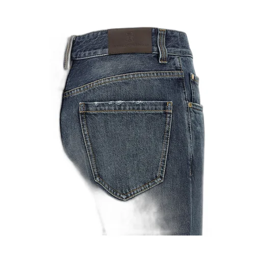 High Waisted Straight-Leg Jeans
