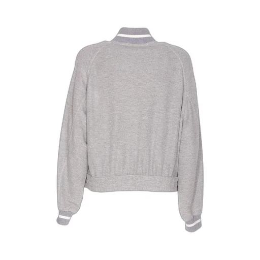 Logo Embroidered Zipped Sweatshirt