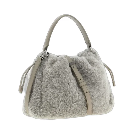 Drawstring Top Handle Bag