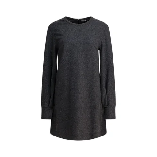 Long Sleeve Crewneck Dress