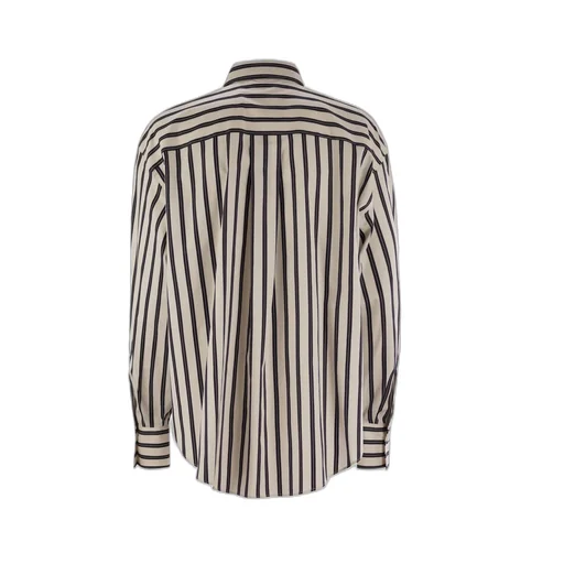 Striped Long-Sleeved Shirt