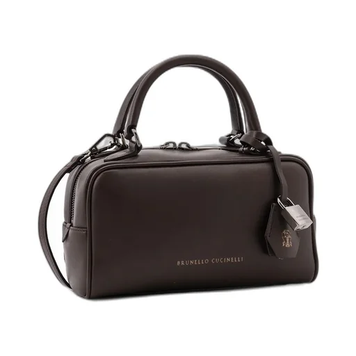 Padlock Detail Small Tote Bag