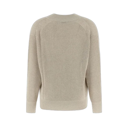 V-Neck Openwork Sweater