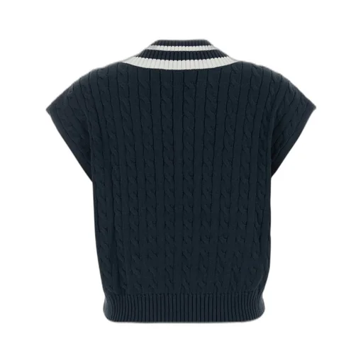 V-Neck Sleeveless Jumper