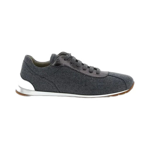 Lace-Up Low-Top Sneakers