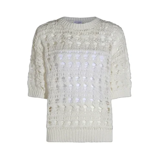 Textured Net Jumper