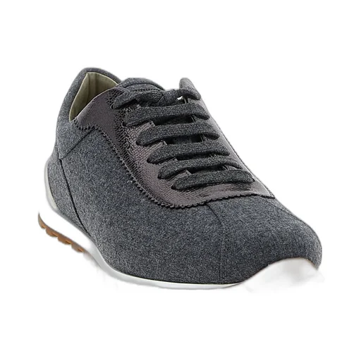 Lace-Up Low-Top Sneakers