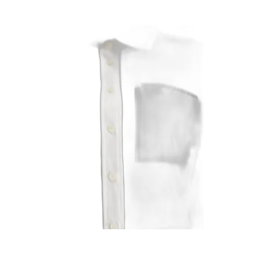 Embellished Stretched Poplin Shirt