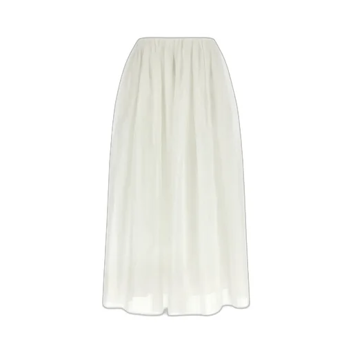 Elastic Waistband Layer Skirt