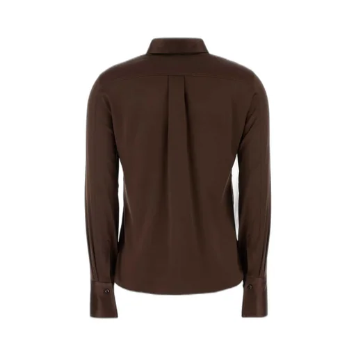 Long Sleeved Straight Hem Shirt