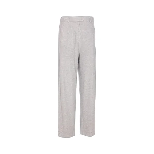 Wide-Leg Jersey Trousers
