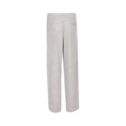 Wide-Leg Jersey Trousers
