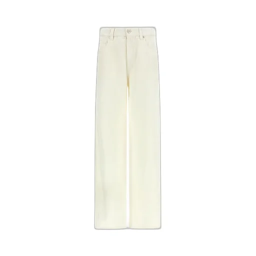 Monile-Detail Straight-Leg Trousers