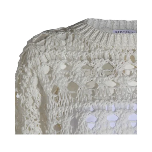 Textured Net Jumper