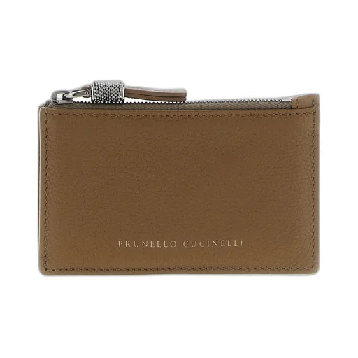 Monile Detailed Zip-Up Card Holder