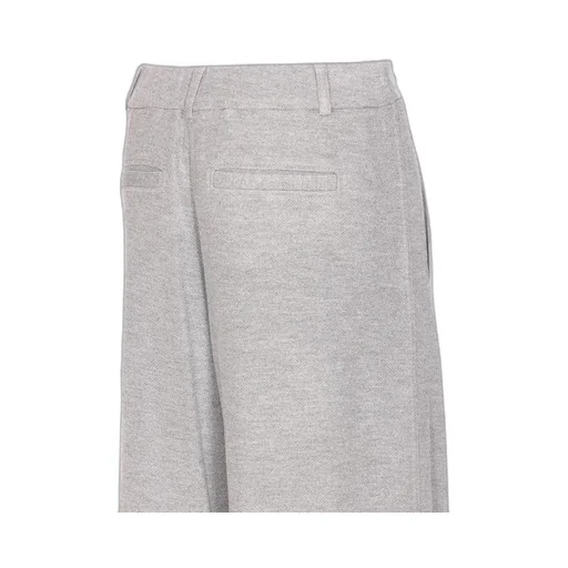 Wide-Leg Jersey Trousers