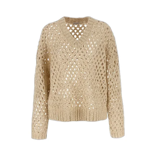 Cut-Out Knitted Jumper