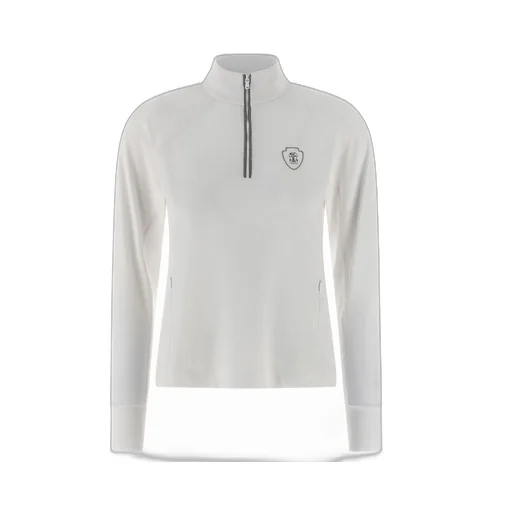 Half Zip Turtleneck Sweatshirt