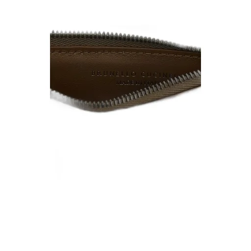 Monile Detailed Zip-Up Card Holder