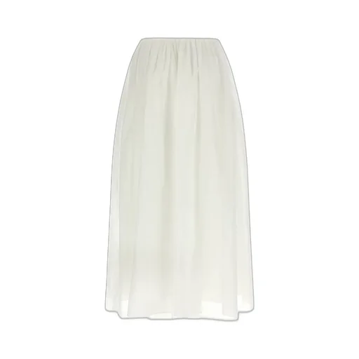 Elastic Waistband Layer Skirt