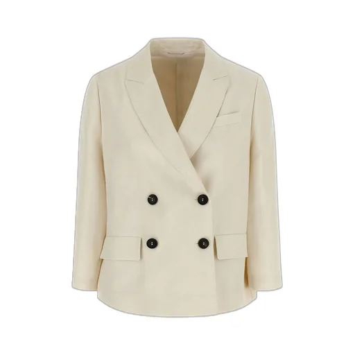 Double-Breasted Tailored Blazer