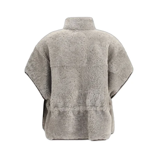 Zipped High Neck Jacket