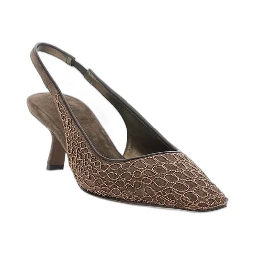 The City Slingback Pointed-Toe Pumps