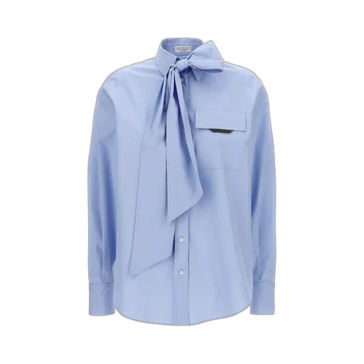 Shirt With Bow Detail