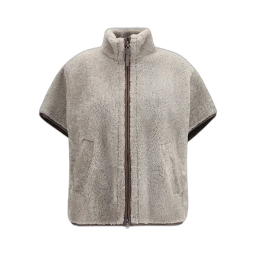Zipped High Neck Jacket