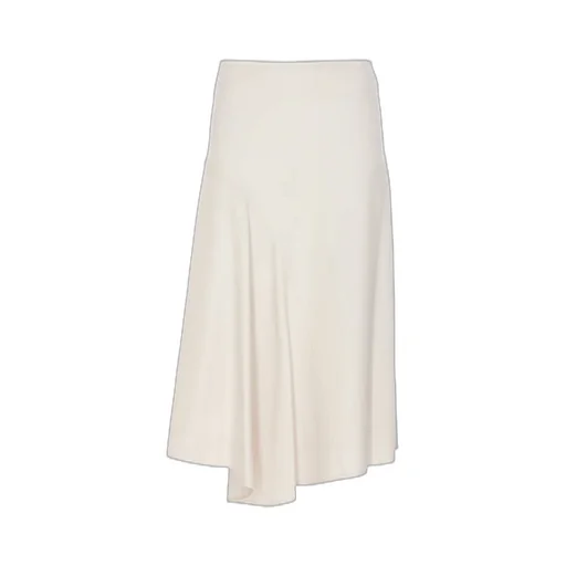 Asymmetric Midi Skirt