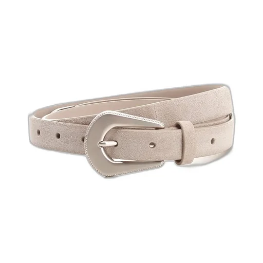 Metallic Buckle Fastened Belt