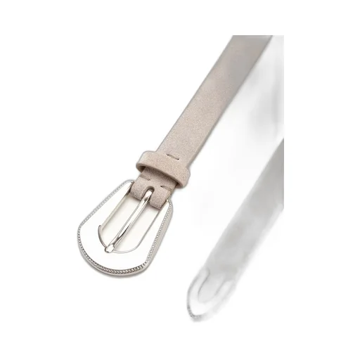 Metallic Buckle Fastened Belt