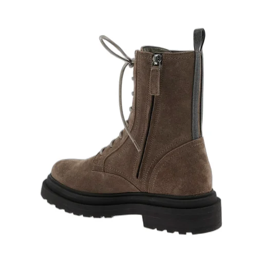 Lace-Up Ankle Boots