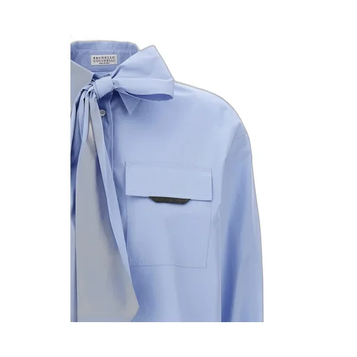Shirt With Bow Detail