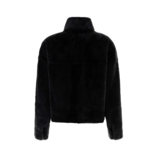 High Neck Zipped Jacket