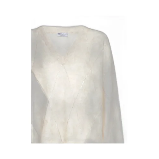 V-Neck Knitted Jumper