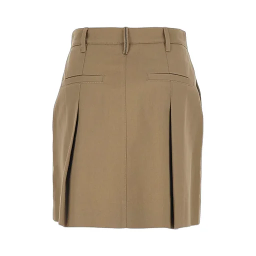 Pleated Mini Skirt