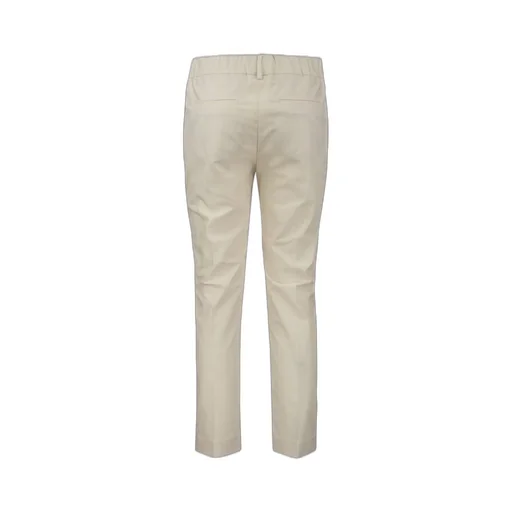 Cropped Pleated Trousers