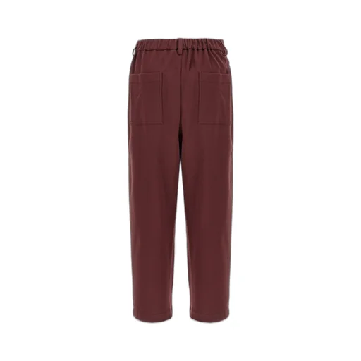 Pleat Cropped Pants