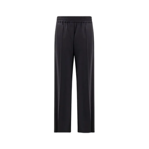 Side-Pocketed Wide-Leg Pants